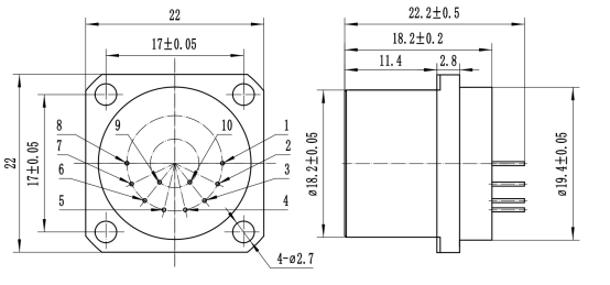 JDB-KT-JB3石英挠性加速度计-方形法兰外形尺寸.png